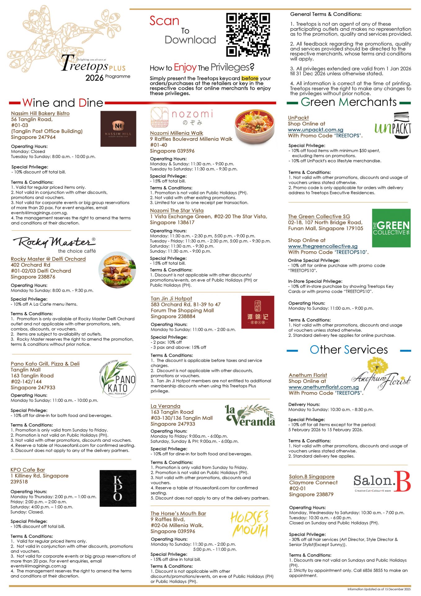 Treetops Plus Programme Brochure 2026